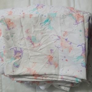 Girls unicorn sheet set